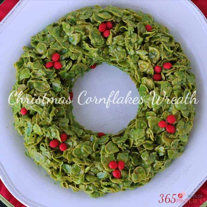 Christmas Cornflakes Wreath Simple and Seasonal