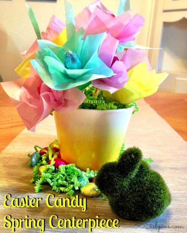 Easter Candy Spring Centerpiece