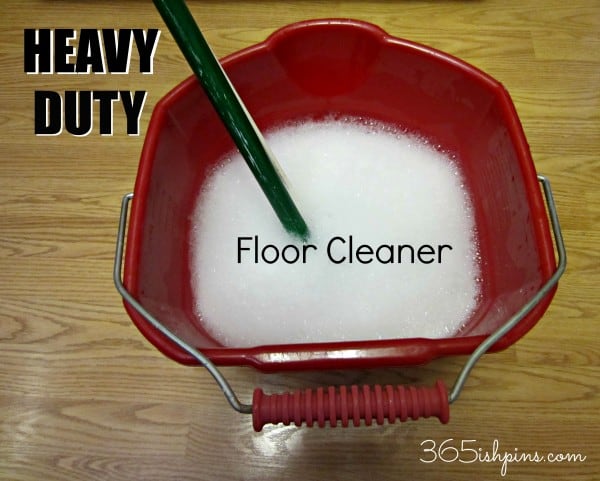 heavy duty floor cleaner