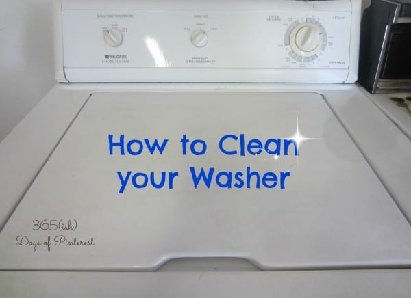 How to Clean your washer