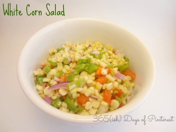white corn salad