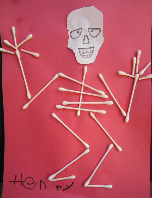 q-tip skeleton