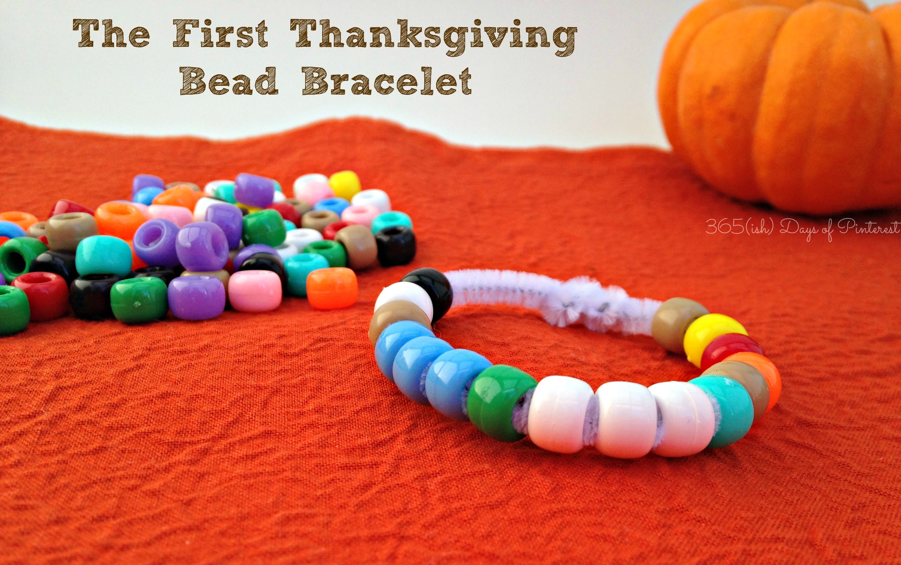 My Montessori Journey Thanksgiving Story Bracelets