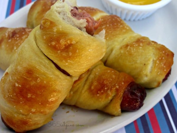 pretzel dogs