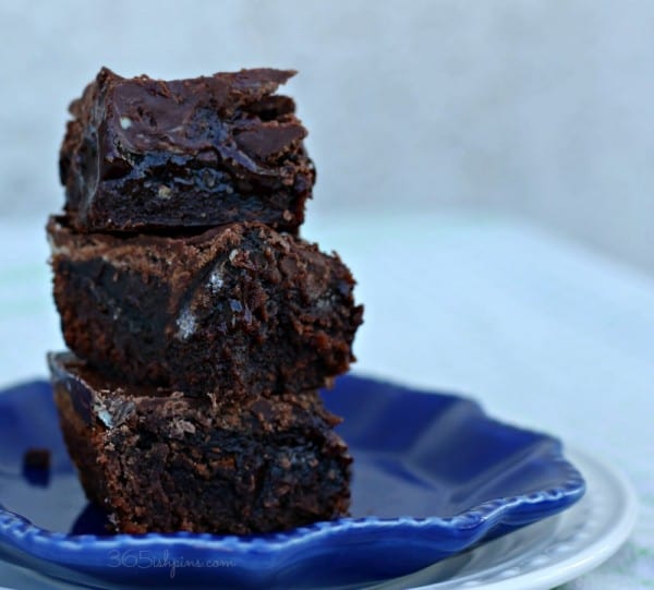 thin mint brownies square