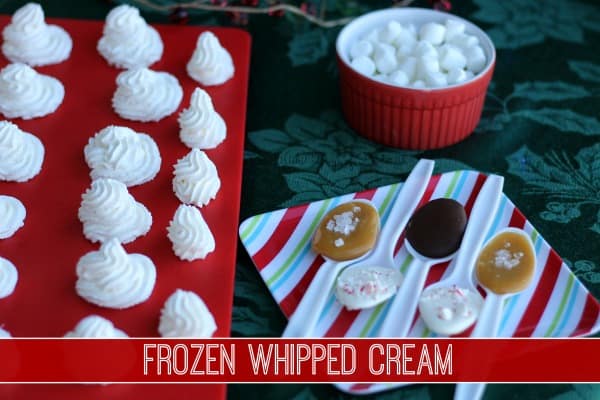 frozen whipped cream