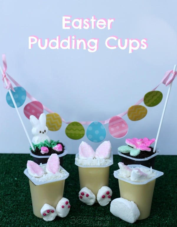 Easter pudding cups