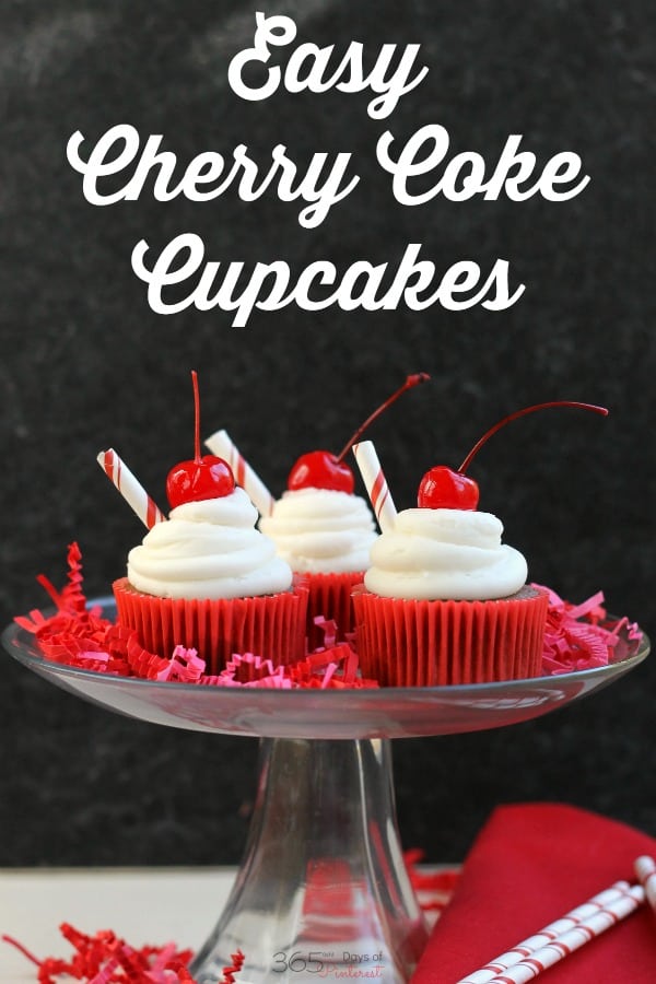 Cherry Coke Cupcakes