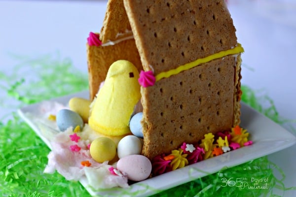 Easter peeps house activity for kids