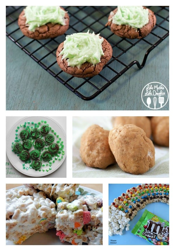 St. Patrick's Day treats, sweets and desserts