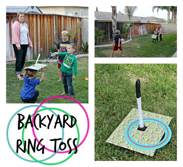 ring toss collage