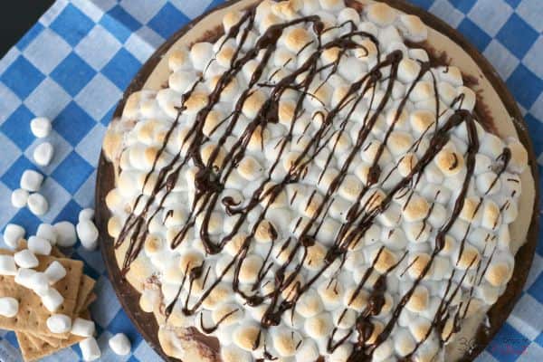 s'mores pizza