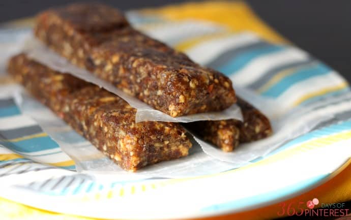 Make your own copycat Lara Bars at home! Fruits and nuts-that's it! This is clean eating and whole food at its best.