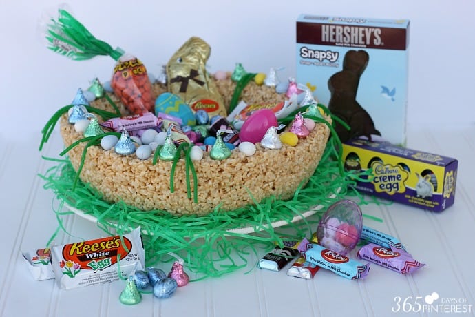Hershey's Easter basket