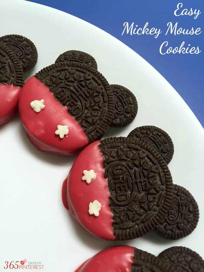 Easy Mickey cookies