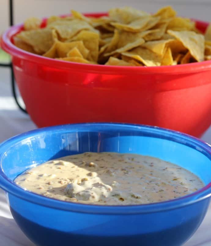chips and cheese dip