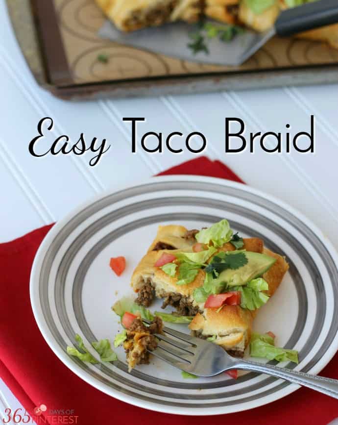 easy taco braid slice labeled