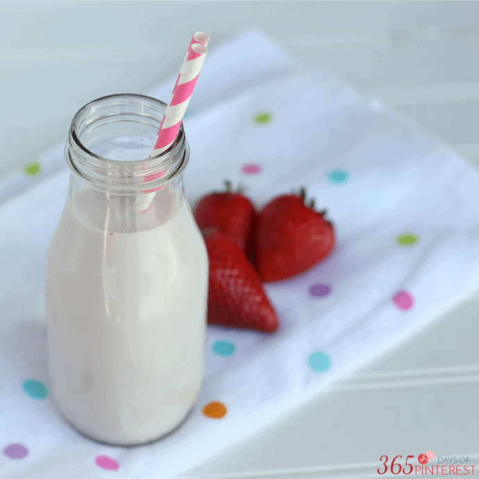 strawberry milk square