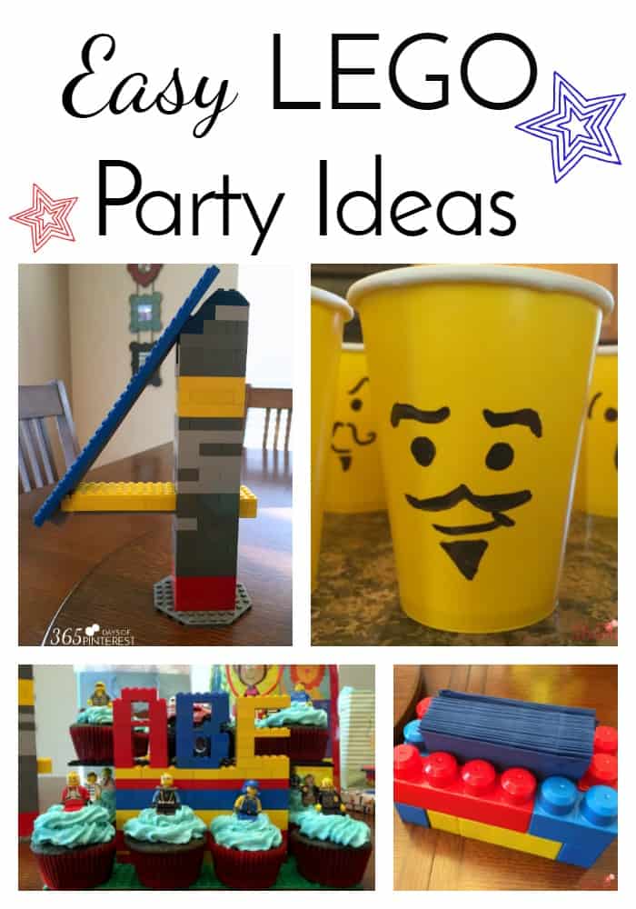 Throwing a birthday party for your LEGO lover is a piece of cake with these easy lego party ideas! The best part? They are inexpensive to make!