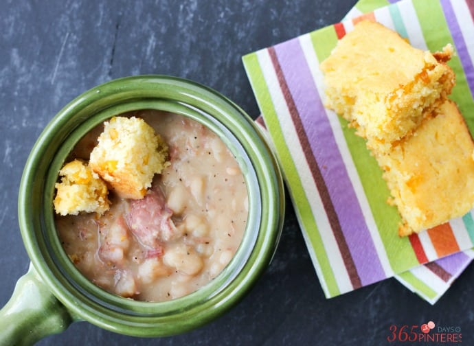 easy-ham-and-beans-soup